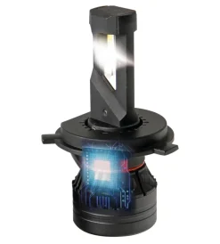 de led per auto 9-32v halo led serie 9 ultra power compact - (h4) - 45w - p43t - 2 pz  - scatola  57763 Auto Esterno