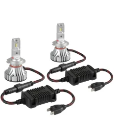 Auto Esterno-Lampa de led per auto 9-32v halo led serie 7 compact - (h7) - 36w - px26d - 2 pz  - scatola  57778