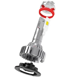 Lampa Auto Esterno|de led per auto 9-32v halo led serie 7 compact - (h7 lenticular) - 36w - px26d - 2 pz  - scatola  57805