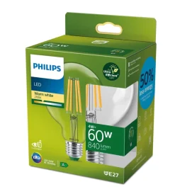Best Lampadina a led trasparente luce calda 60w 2700k, e27 Lampadine