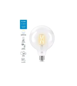 Lampadine-Philips Smart Led Lampadina filament chiaro smart g125, 806 lm