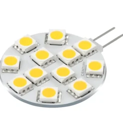 Century Lampadine|Lampadina led bispina piatto 2w g4 3000k 170 lm