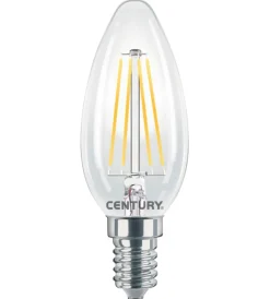 Hot Lampadina led candela incanto liscia 4w e14 2700k 480 lm Lampadine