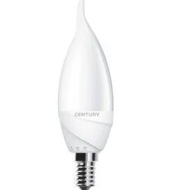 Lampadine-Century Lampadina led colpo di vento frost 6w e14 6500k 520 lm