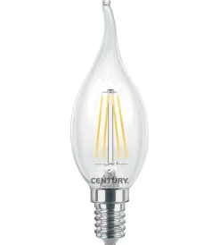 Lampadine-Century Lampadina led colpo di vento incanto 4w e14 2700k 480 lm