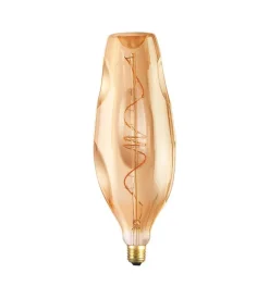 Lampadine- Lampadina led decorativa "bottle" ambrata 240 lm, e27