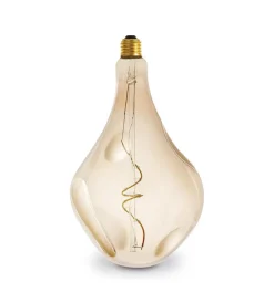 Lampadine- Lampadina led decorativa "alien giant" ambrata 240 lm, e27