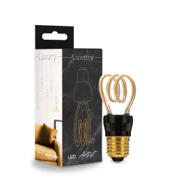Lampadina led decorativa "spirale" 240 lm, e27 Lampadine