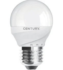 Lampadine-Century Lampadina led globo micro frost 6w e27 3000k 470 lm