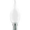 Lampadine-Century Lampadina led incanto saten colpo di vento 4w e14 6000k 470 lm