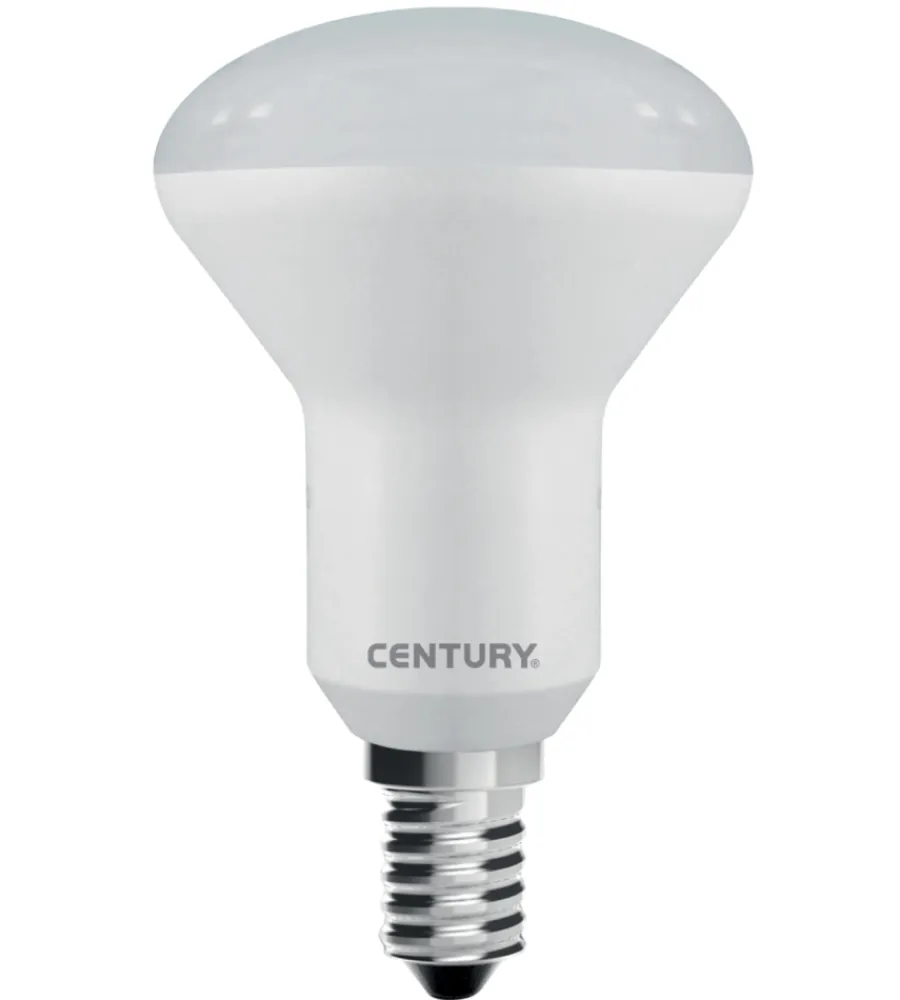 Lampadine-Century Lampadina led reflector 5w e14 120° 4000k 470 lm