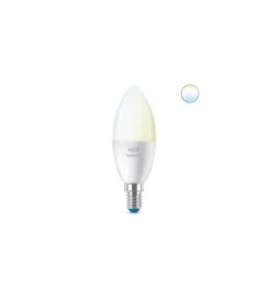 Clearance Lampadina smart oliva c37, 470 lm Lampadine