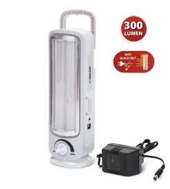 Velamp Illuminazione Per Interno|Lanterna ricaricabile led anti black out - 300 lumen