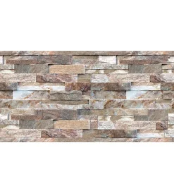 Pannelli Plastici|Lastra decorativa in polipropilene con stampa effetto muro "natural stone", 100x50 cm