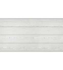 Best Lastra decorativa in polipropilene con stampa effetto legno bianco, 100x50 cm Pannelli Plastici