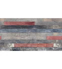 Pannelli Plastici- Lastra decorativa in polipropilene con stampa effetto color wood, 100x50 cm