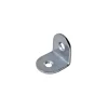 Sistemi Di Fissaggio|Lastrina piegata nichelata 25 x 25 x 15 mm. spessore 1,5 mm. - 4 pz.