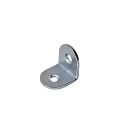 Sistemi Di Fissaggio|Lastrina piegata nichelata 25 x 25 x 15 mm. spessore 1,5 mm. - 4 pz.