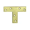 Sistemi Di Fissaggio- Lastrine a "t" 140 x 110 x 30 mm. - zincate giallo - 2 pz.