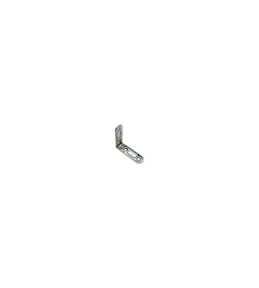 Sistemi Di Fissaggio- Lastrine ad angolo inox 60 x 60 x 15 mm. - 4 pz.