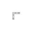New Lastrine angolari di rinforzo 40 x 40 mm. - zincate - 10 pz. Sistemi Di Fissaggio