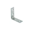 Sistemi Di Fissaggio|Lastrine di giunzione ad angolo 30 x 30 mm. - zincate - 4 pz.