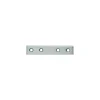 Ferramenta Per Mobili E Infissi- Lastrine di giunzioni dritte in acciaio zincato bianco 80x15 mm. 4 pz.