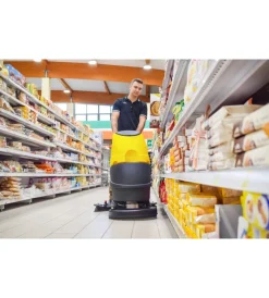 Lavorwash Lavasciuga Pavimenti|Lavasciuga pavimenti a batteria professionale - lavor - 500/800 mm 2000 mq/h 44/60 l 24 v