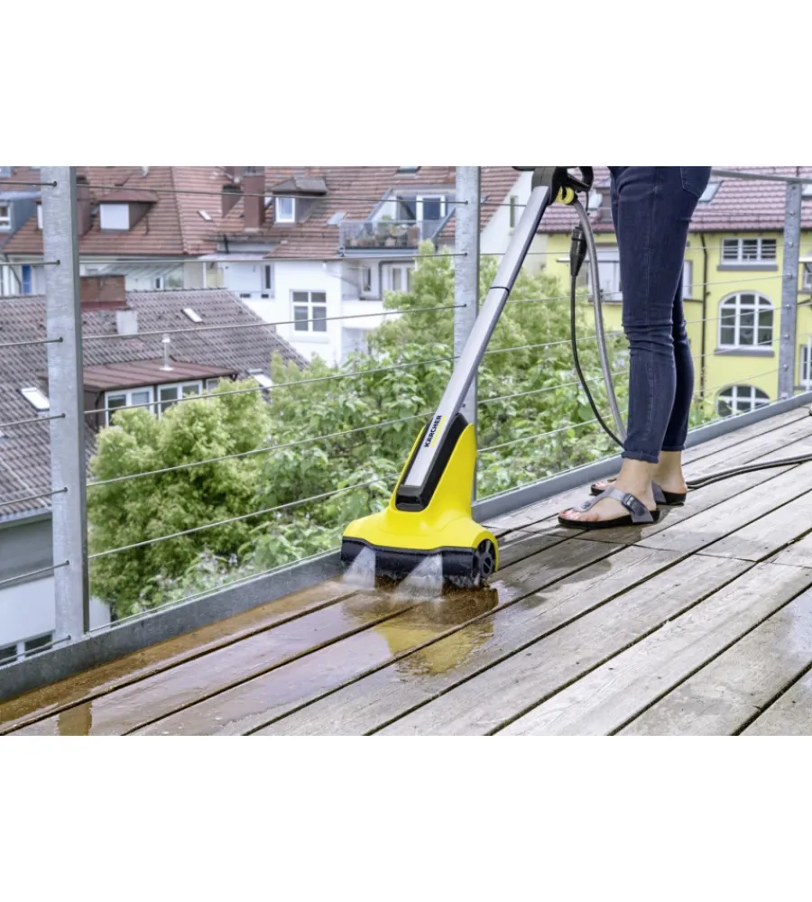Attrezzatura Giardinaggio-Karcher Lavasuperfici "pcl4" con spazzole rotanti 600 w
