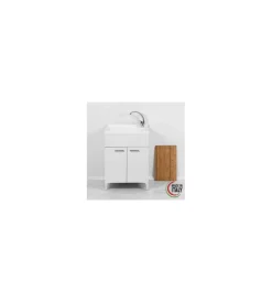 Mobiletti Multiuso|Lavatoio stella bianco, 60x50x83cm