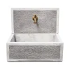 Online Lavello  con frontale "q-bilbao" anticato colore grigio - 45x35x40.5 cm Fontane, Decorazioni E Pavimentazioni