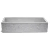 New Lavello da giardino "bilbao xl" in cemento colore grigio, 70x35x16 cm Fontane, Decorazioni E Pavimentazioni