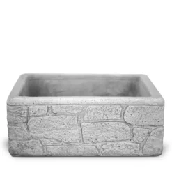 Kam Fontane, Decorazioni E Pavimentazioni|Lavello da giardino "lipari 50" grigio, 50x40x20 cm -