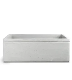 Fontane, Decorazioni E Pavimentazioni-Kam Lavello da giardino "lisbona" grigio, 50x40x18 cm -