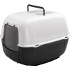 Sale Lettiera toilette gatto chiusa "prima" nero 39,5x52,5x38 cm Lettiere E Sabbia