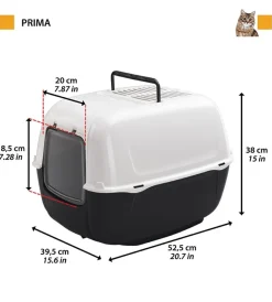 Sale Lettiera toilette gatto chiusa