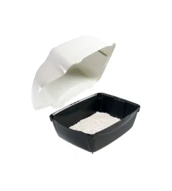 Ferplast Lettiere E Sabbia|Lettiera toilette gatto per esterno chiusa 