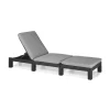 Keter Mobili Da Giardino E Accessori|Lettino prendisole "daytona sunlounger" colore grafite, 187,5x58x29 cm -