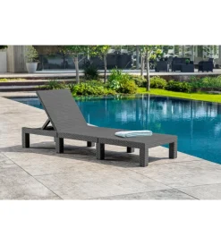 Keter Mobili Da Giardino E Accessori|Lettino prendisole "daytona sunlounger" colore grafite, 187,5x58x29 cm -