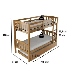 BellaHome Letti E Comodini|Letto a castello 