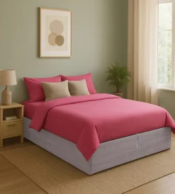 Letti E Comodini|Letto matrimoniale contenitore "bed box" olmo naturale 160x190 cm