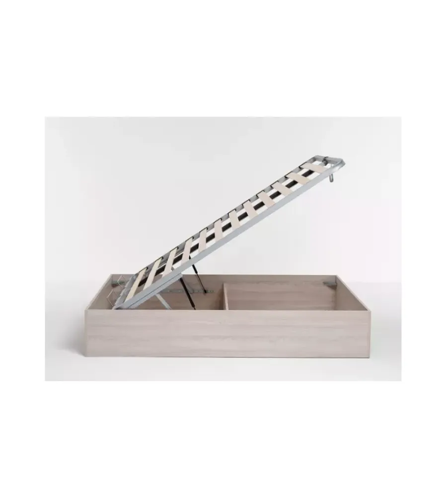Letti E Comodini|Letto matrimoniale contenitore "bed box" olmo naturale 160x190 cm