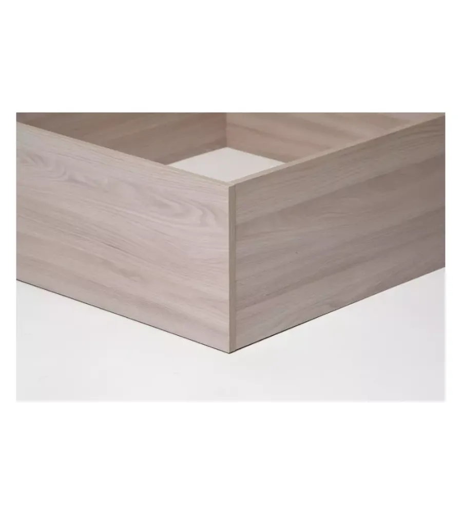Letti E Comodini|Letto matrimoniale contenitore "bed box" olmo naturale 160x190 cm