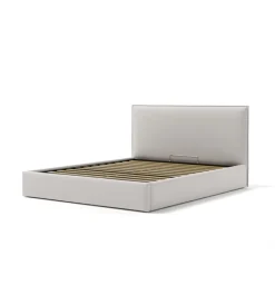 Sale Letto matrimoniale contenitore "zoom" in ecopelle bianco 160x190 cm Letti E Comodini