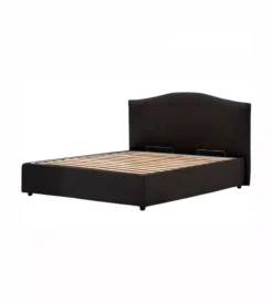 Letti E Comodini- Letto matrimoniale contenitore "hill" antracite 160x190 cm