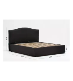 Letti E Comodini- Letto matrimoniale contenitore 