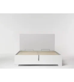 Letti E Comodini- Letto matrimoniale contenitore con piedini