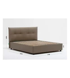 Letti E Comodini- Letto matrimoniale contenitore