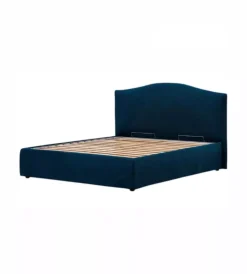 Letti E Comodini- Letto matrimoniale contenitore "hill" blu 160x190 cm