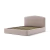 Letti E Comodini|Letto matrimoniale contenitore "moon" in tessuto rosa 160x190 cm